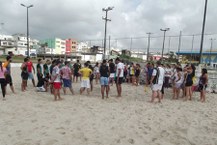 Treino é realizado no Parque Ceci Cunha