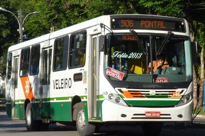 A linha 906 - Pontal / Ufal vai circular pelo Campus A.C. Simões depois das 21h (Foto/Créditos: Ônibus Brasil - Rodrigo Fonseca)