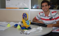 Bruno apresentando as conquistas de julho a setembro deste ano