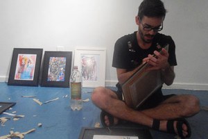 Estudante realiza exposição em Galeria de Artes em Maceió