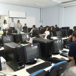 Monitores participam de capacitação sobre a plataforma moodle