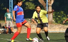 A jogadora Valquíria Alves