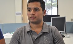 O estudante Weverton da Silva