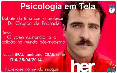 PET de Psicologia promove Psicologia em Tela nesta sexta-feira