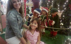 Vitória Nascimento e sua filha