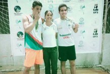 Bruno e Matheus, campeões na modalidade dupla masculina