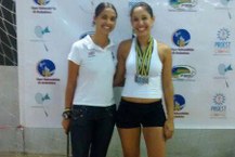 Fernanda Alves, terceiro lugar na modalidade individual feminina