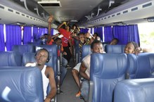 Estudantes africanos da Ufal comemoram a vindo dos ganeses a Maceió