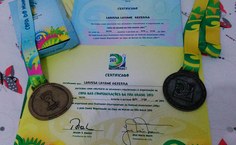 Certificado da estudante