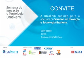 Ufal participa da Semana de Inovação e Tecnologia Braskem