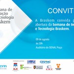 Ufal participa da Semana de Inovação e Tecnologia Braskem