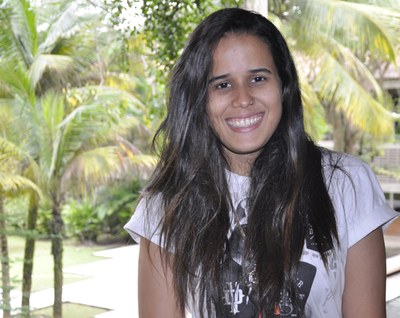 Tamiris Santos, aluna da Ufal do curso de Design, vencedora do Prêmio Melhores Práticas de Estágio do IEL