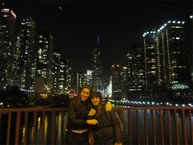 Em Chicago, no Fall Break