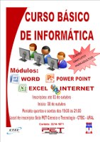 PET Ciência e Tecnologia abre inscrições para Curso Básico de Informática