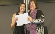 Formatura do curso de inglês