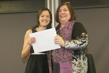 Formatura do curso de inglês