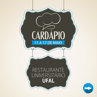 Confira o cardápio da semana do Restaurante Universitário