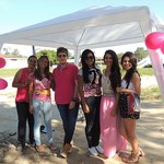 Estudantes tiram dúvidas de alimentação saudável como parte do Outubro Rosa