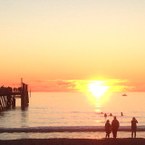 Glenelg Beach, Adelaide (sem filtro)