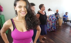 Daniela Cattivaz comemorou a oportunidade de conhecer o jogo