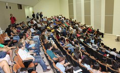 Comunidade acadêmica participou da solenidade