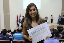 Marina Mendes, estudante de Medicina