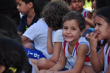 Crianças do NDI. Foto: Thiago Prado