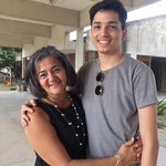 Mãe e filho convivem na mesma unidade acadêmica da Ufal