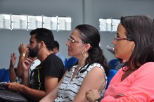 Participantes da 1ª Jornada Nacional de Formação de Professores de Línguas Adicionais.  Foto: Thiago Prado