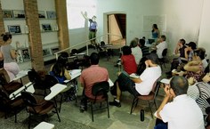 A oficina contou com a participação de membros do GAT e de observadores de instituições parceiras