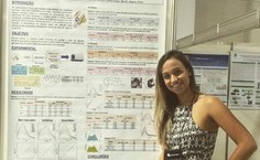 Estudante de Química Licenciatura, Thamilla Maciel, também conquistou premiação durante a reunião da SBQ.