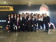 Time Enactus Ufal no Campeonato Nacional Enacus 2016, no Centro de Eventos do Ceará, em Fortaleza