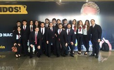 Time Enactus Ufal no Campeonato Nacional Enacus 2016, no Centro de Eventos do Ceará, em Fortaleza