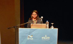 Rogéria Vieira, na Universidade de Coimbra