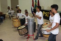 Apresentação cultural marca abertura do evento