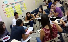 Graduandos de vários cursos participaram do acolhimento