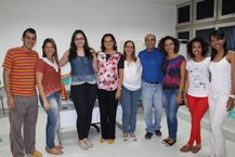 Equipe da pesquisa Escola Saudável. Foto Thiago Prado