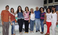Equipe da pesquisa Escola Saudável. Foto Thiago Prado