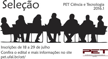 PET Ciência e Tecnologia abre processo seletivo