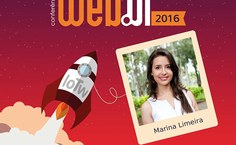 Palestra de Marina Limeira no evento em São Paulo