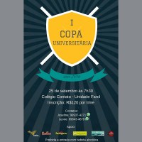 Copa Universitária de Futsal promove ação social da Enactus