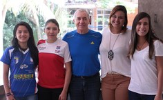 Dedicação e empenho das atletas em busca da vitória