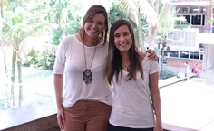 Gisele Ataíde e Taís Souza, do basquete feminino