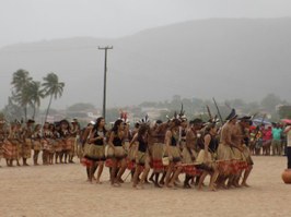 Estudantes acompanham terceira edição dos Jogos Indígenas da Aldeia Geripankó