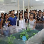 Aluna do PPGRHS realiza atividade formativa Água em Curso para alunos do Paespe