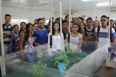 Alunos participaram do curso de formação chamada Água em Curso. Foto: Paespe