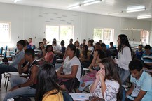 Alunos participaram do curso de formação chamada Água em Curso. Foto: Paespe