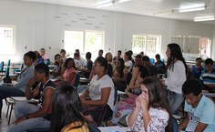 Alunos participaram do curso de formação chamada Água em Curso. Foto: Paespe