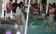 Alunos participaram do curso de formação chamada Água em Curso. Foto: Paespe