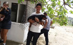 Os alunos conheceram o Canil durante calourada